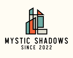 Stained Glass Building logo design