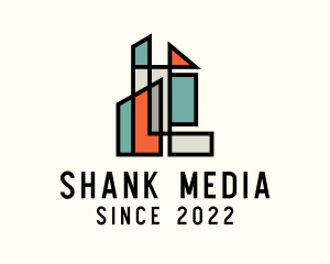 Stained Glass Building logo design