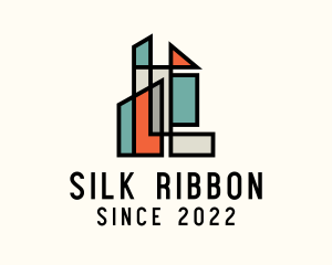 Stained Glass Building logo design