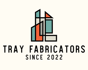 Stained Glass Building logo design