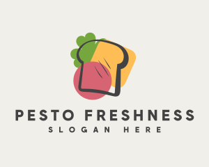 Fresh Sandwich Snack logo design