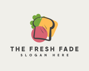 Fresh Sandwich Snack logo design