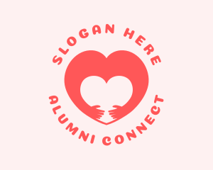 Hug Heart Cooperative logo design