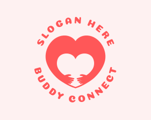 Hug Heart Cooperative logo design