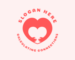 Hug Heart Cooperative logo design