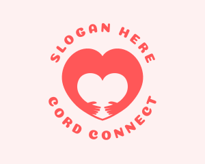 Hug Heart Cooperative logo design