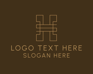 Luxury Business Letter H Logo