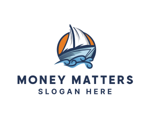 Boat Ocean Waves logo