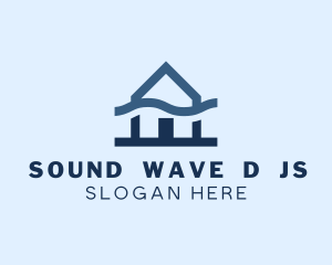 House Wave Realty logo design