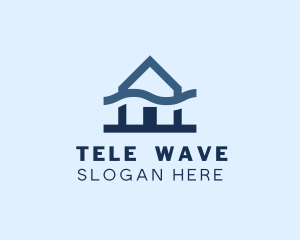 House Wave Realty logo design