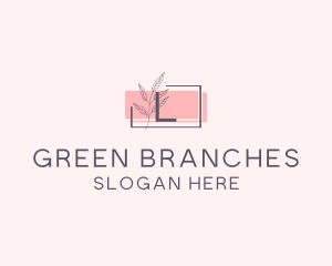 Feminine Florist Branch logo design