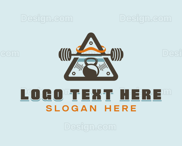 Gym Fitness Bodybuilding Logo