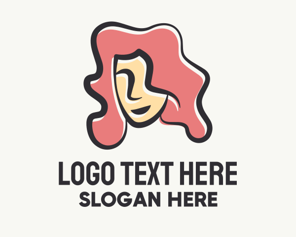 Wig Shop logo example 3