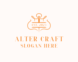 Needle Thread Tailoring logo design