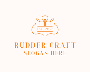 Needle Thread Tailoring logo design