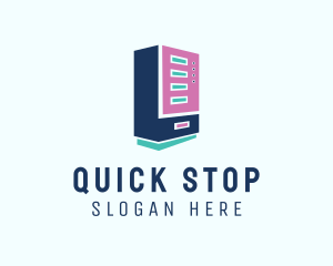 Food Vending Machine logo design