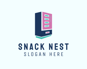 Food Vending Machine logo design