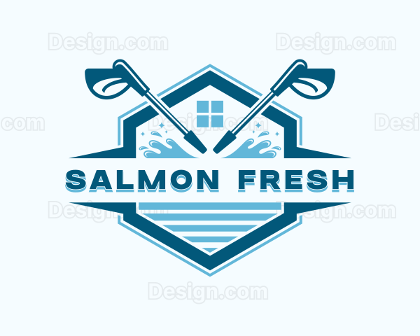 Cleaner Pressure Washer Logo