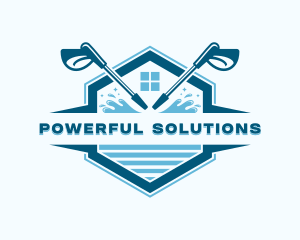 Cleaner Pressure Washer logo design