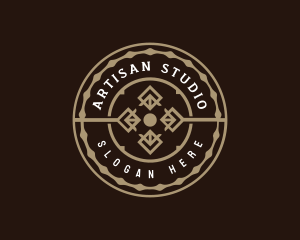 Geometric Jewelry Studio logo design