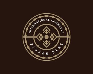 Geometric Jewelry Studio logo design