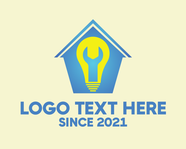 Lightbulb House Wrench  logo