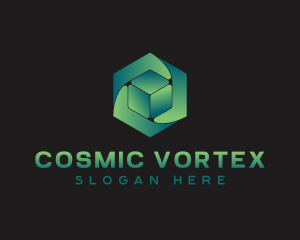 Hexagon Fintech Vortex logo