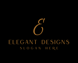 Glamourous Clothing Boutique logo design