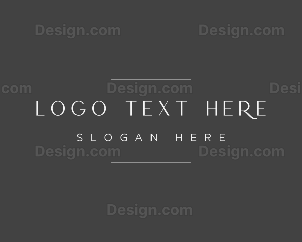 Elegant Style Wordmark Logo