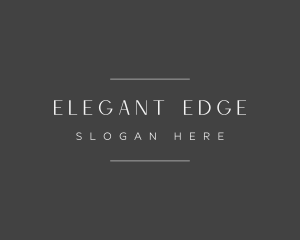 Elegant Style Wordmark logo design