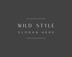 Elegant Style Wordmark logo design