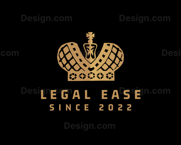 Luxe Monarchy Crown Logo