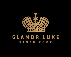 Luxe Monarchy Crown logo design