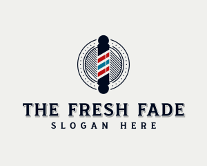 Hairstyling Haircut Barber logo design