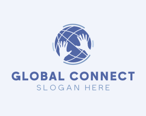 Globe Hands Community logo