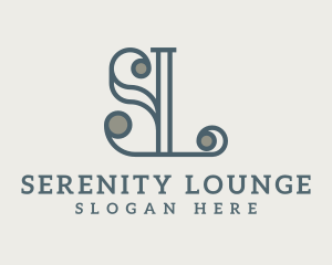 Elegant Letter SL  Monogram logo design