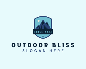 Alpine Mountain Trekking logo design