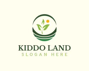 Agriculture Farming Land logo design