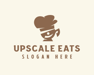 Brown Cafe Restaurant logo design