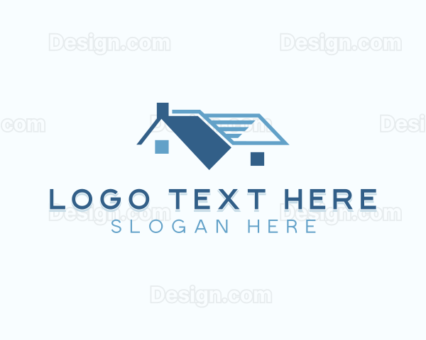 Roofing Contractor Property Logo