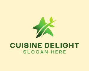 Vegan Star Restaurant  logo design