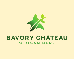 Vegan Star Restaurant  logo design