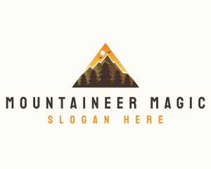 Mountain Peak Triangle logo design