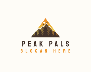 Mountain Peak Triangle logo design