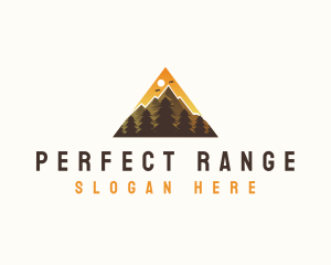 Mountain Peak Triangle logo design