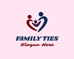 Family Heart Community logo design