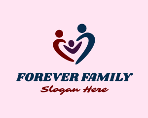 Family Heart Community logo design