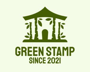 Green Tree House  logo design