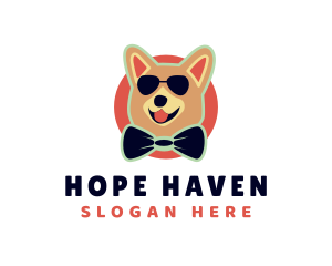 Cool Puppy Bow Tie logo