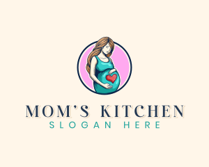 Mother Child Pregnancy  logo design